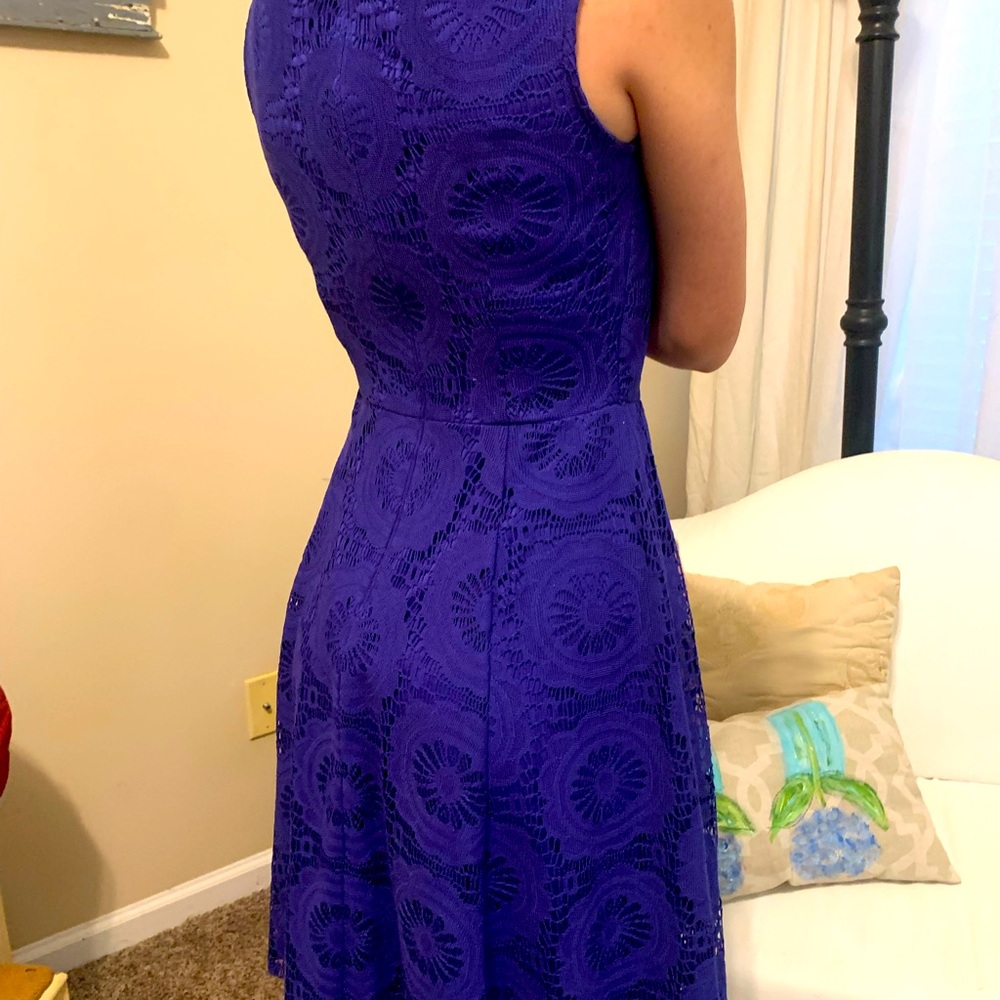 Purple church dress